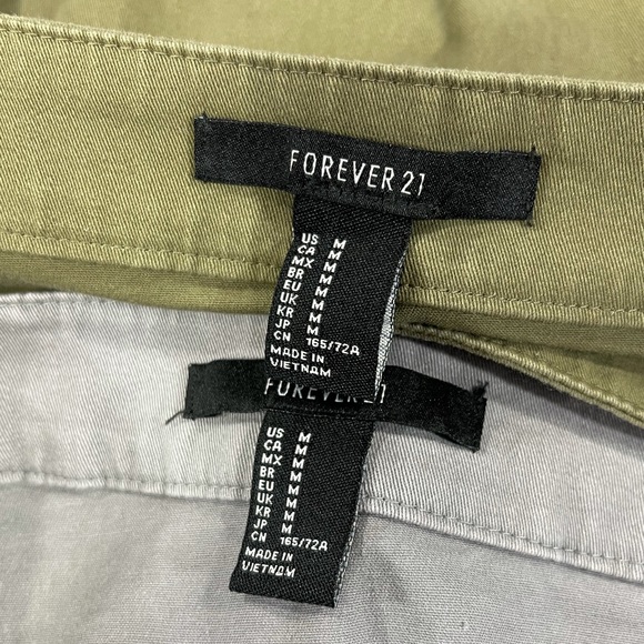 (2) Forever21 Cotton Pleated Mini Skirts - Picture 7 of 9